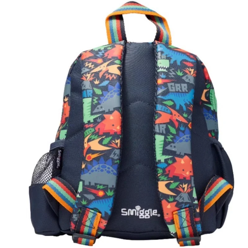 New Genuine Australia Smiggle Mini Trumpet Schoolbag Cartoon Dinosaur Backpack Kindergarten Leisure Backpack Children\'S Gift