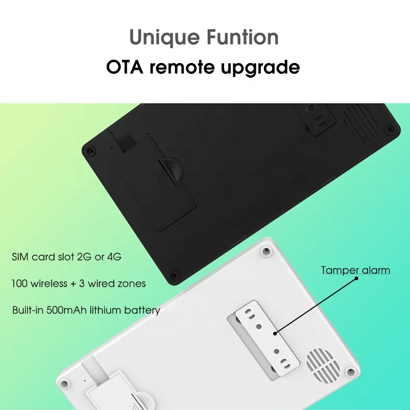 Android e IOS App Tuya Smart Control WiFi GSM/4G sistema di allarme Home Alarme Anti intrusione Pour Maison