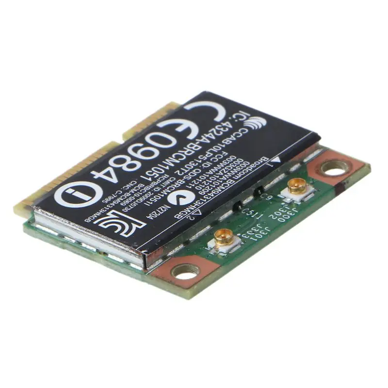 BCM94313HMGB Half Mini PCI-e WIFI Wlan + Bluetooth-compatible Card for HP 210