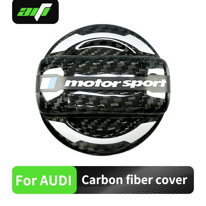 

Для Audi A3 A4 Q3 B9 A5 A6 B9 C7 Q7 4M Q5 TT Наклейка из настоящего твердого углеродного волокна General Motors Крышка топливного бака Декоративные аксессуары