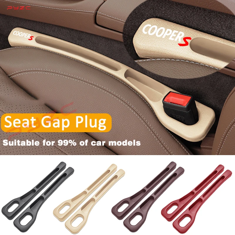 Car Seat Gap Filler Side Seam Plug Strip For Mini Coopers X156 H247 GLC X253 Drop Blocker Leak-proof Filling Strip Seatbelt Hole