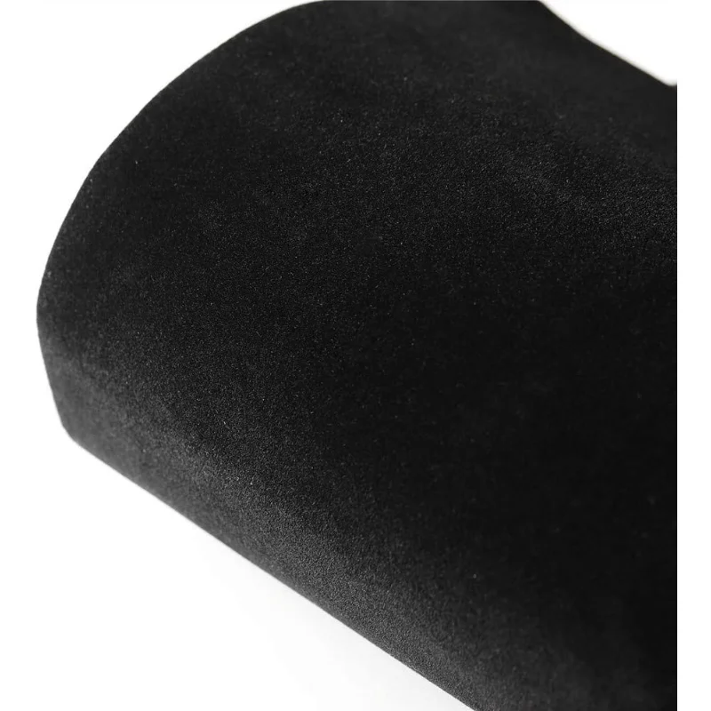 25cm*1m/3m/5m/10m Schwarzer beflockter Plüschstoff, selbstklebender Samtstoff, klebender Veludo-Stoff für Schmuckboxen und Autoinnenräume, 1,2 mm – Detail 3