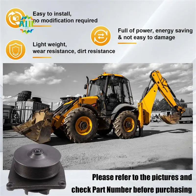 

A11F-32004542 Backhoe Loader Water Pump For JCB 3CX 4CX JS200 JS210 JS220 JS230 320 04542 320-04542