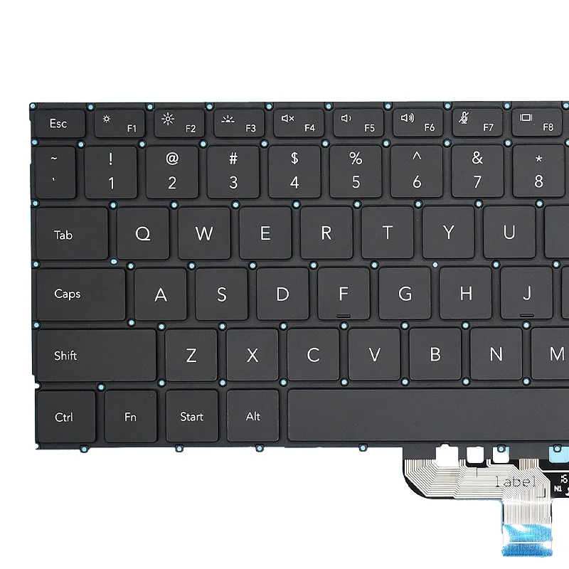 لوحة المفاتيح الروسية الأمريكية لهواوي MagicBook 21/22 عرض V14 x14 HGE-W56 HGE-W76 GLO-F56 GLO-F76 FRI-F56 FRI-G56 FRI-H76 FRI-F561 #5