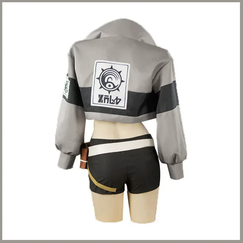 

CyAnime Gachiakuta Choker Akuta Cleaners Riyo Reaper Косплей Костюм Пальто Шорты Униформа Полный комплект Женский сексуальный карнавальный костюм