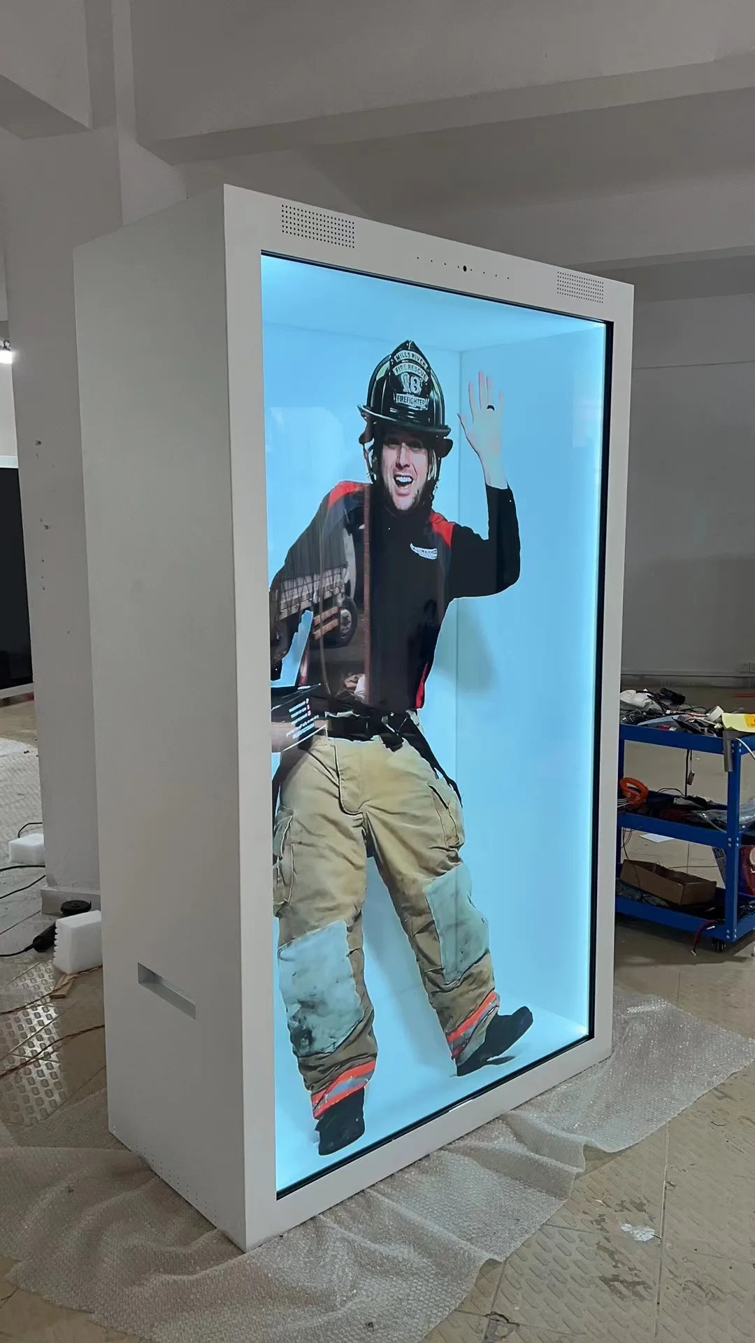 OLED Digital Signage 86inch Displays Transparent Smart Shopping Mall Commercial Lcd Advertising Player
