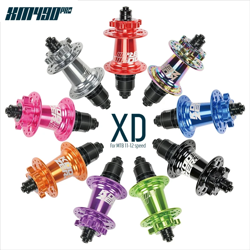 

Koozer XM490pro Rear XD CRMO Axle MTB Bicycle Hub 28 32 36 Hole 5x135mm 10x135 QR 12x142 THRU Eagle 11 12s Bike Parts Hubs