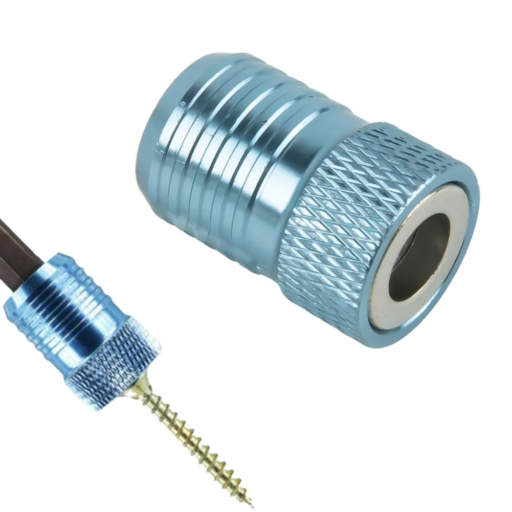 Magnetizer For Ring for 6.35mm Drill Bits Provides Accurate Screw Locking and Minimizes Abrasion on Screw Heads