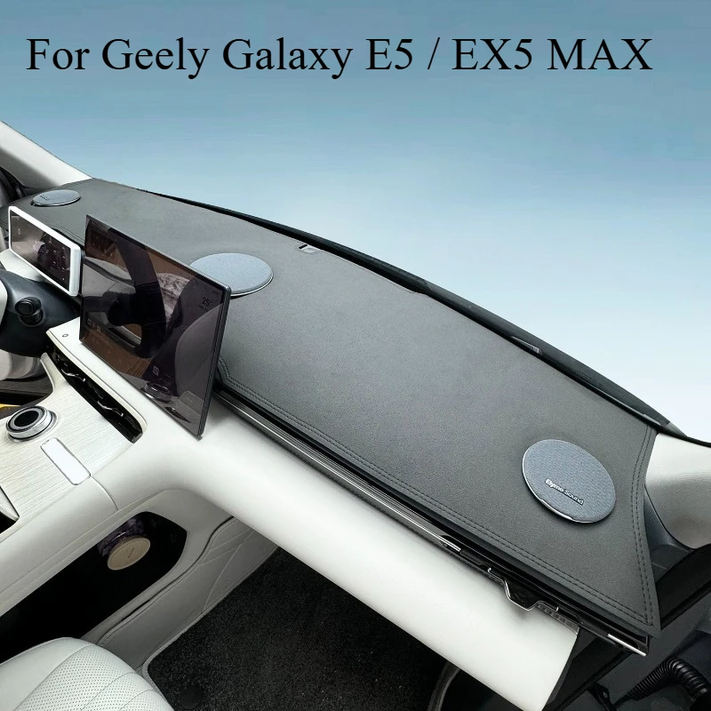 

For Geely Galaxy E5 / EX5 MAX Dashboard Cover – Anti-Glare Dash Mat, Leather Sun Shield for Instrument Panel