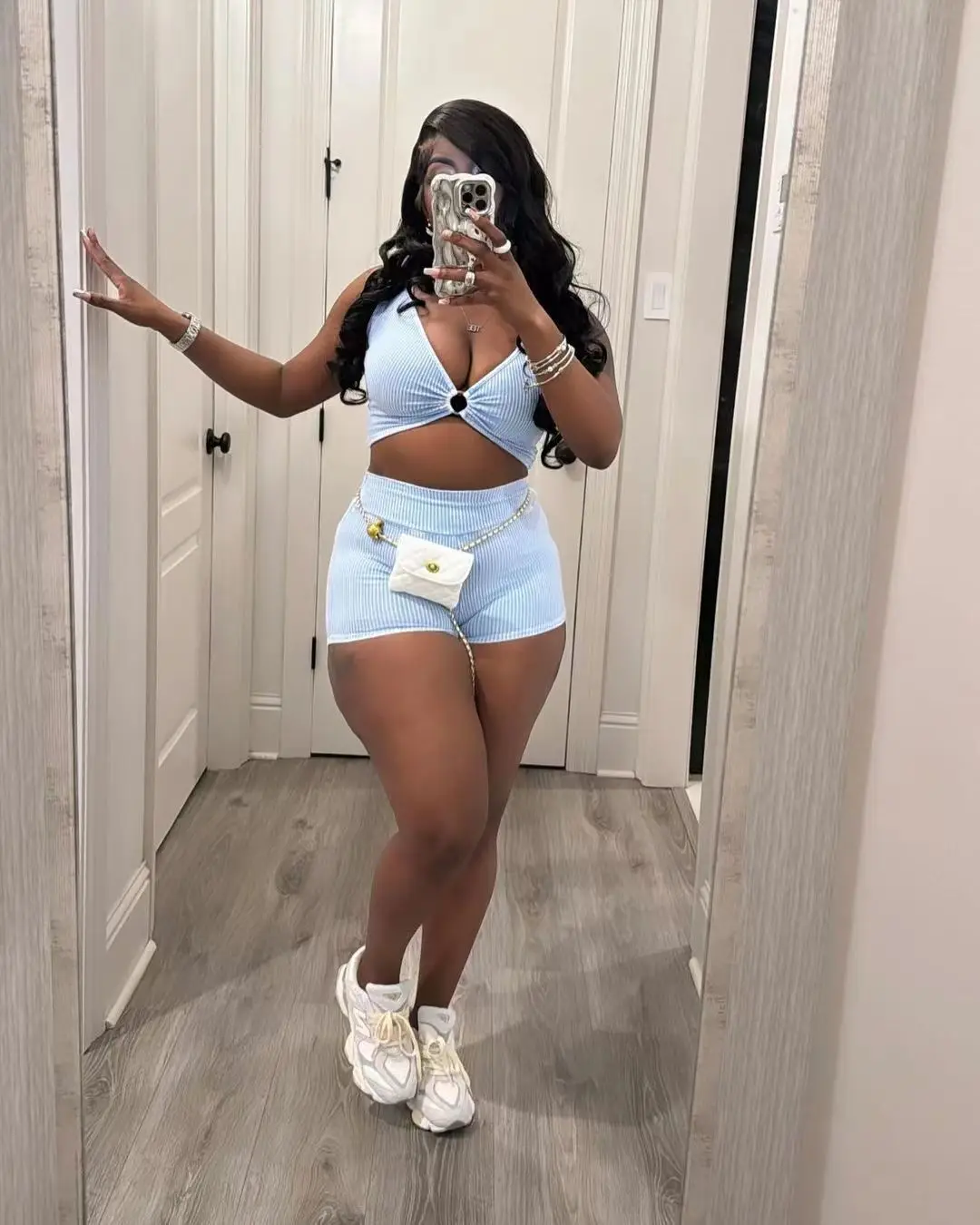 

Летний сексуальный женский комплект из 2 предметов, облегающий жилет и шорты, уличная одежда Y2K, Клубная одежда для вечеринки, Женский комплект из двух предметов, 2024