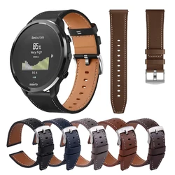 Leather Strap For SUUNTO 9 PEAK PRO/DLC/5 PEAK/VERTICAL  Watch Vintage Band 3 Fitness 20mm 22mm Bracelet Accessories Belt Correa