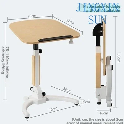 Upgrade Folding Lift Computer Desk Standing Free Installation Removable Learning Book Table Children's Online Class Writing Desk