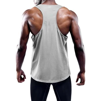 Running Tank Top Men Summer Sport Gym Vest Quick Dry Training Tanktop Workout Singlets Man Fitness Bodybuilding Sleeveless Shirt 4