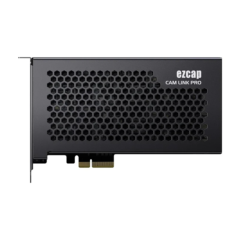 Ezcap335 CAM LINK PRO 4-Channel PCIe for   Video Capture Card for Multi-Camera Production MP4 Recording Format