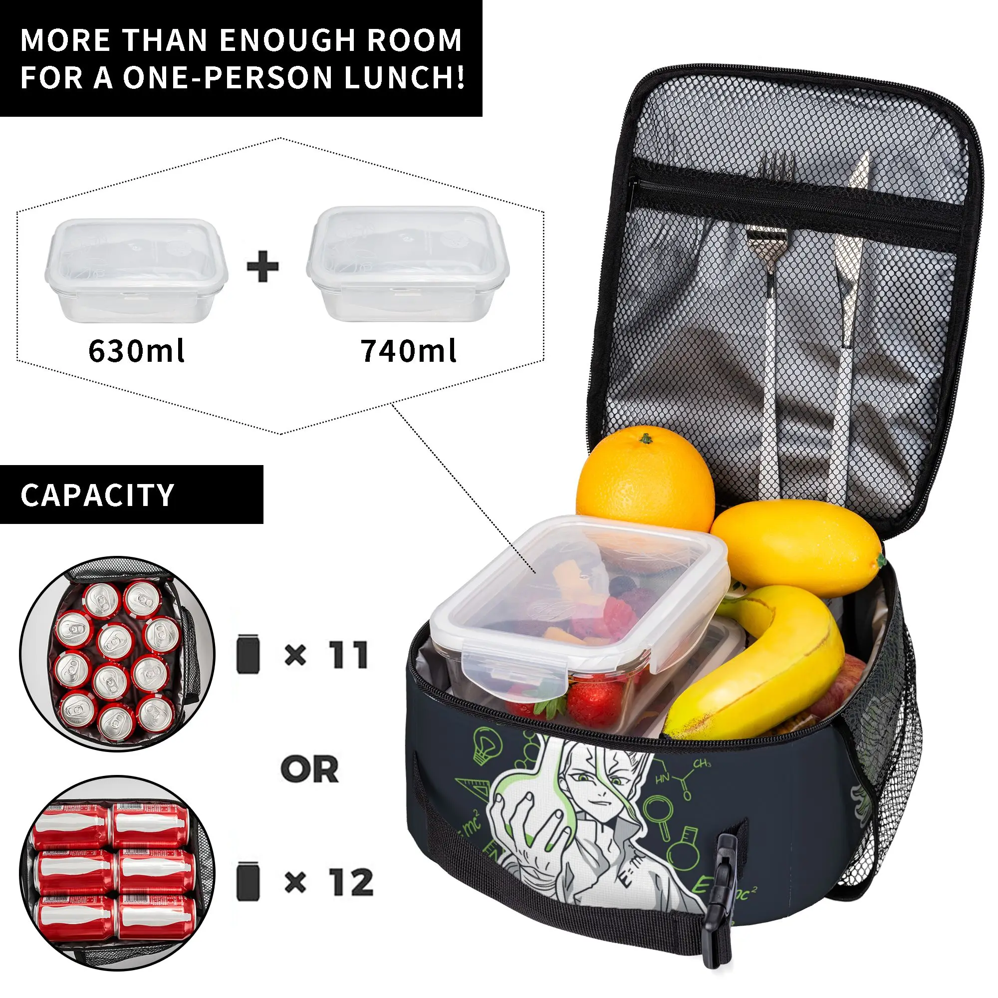 1 Piece Zipper Closure Senku I - Food Storage Quotes recension och pris