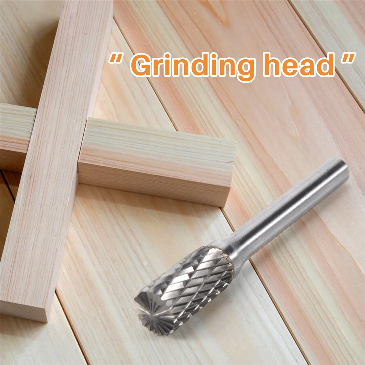 หัวเสี้ยนทังสเตนคาร์ไบด์ทรงกระบอกขนาดเส้นผ่านศูนย์กลาง10มม.