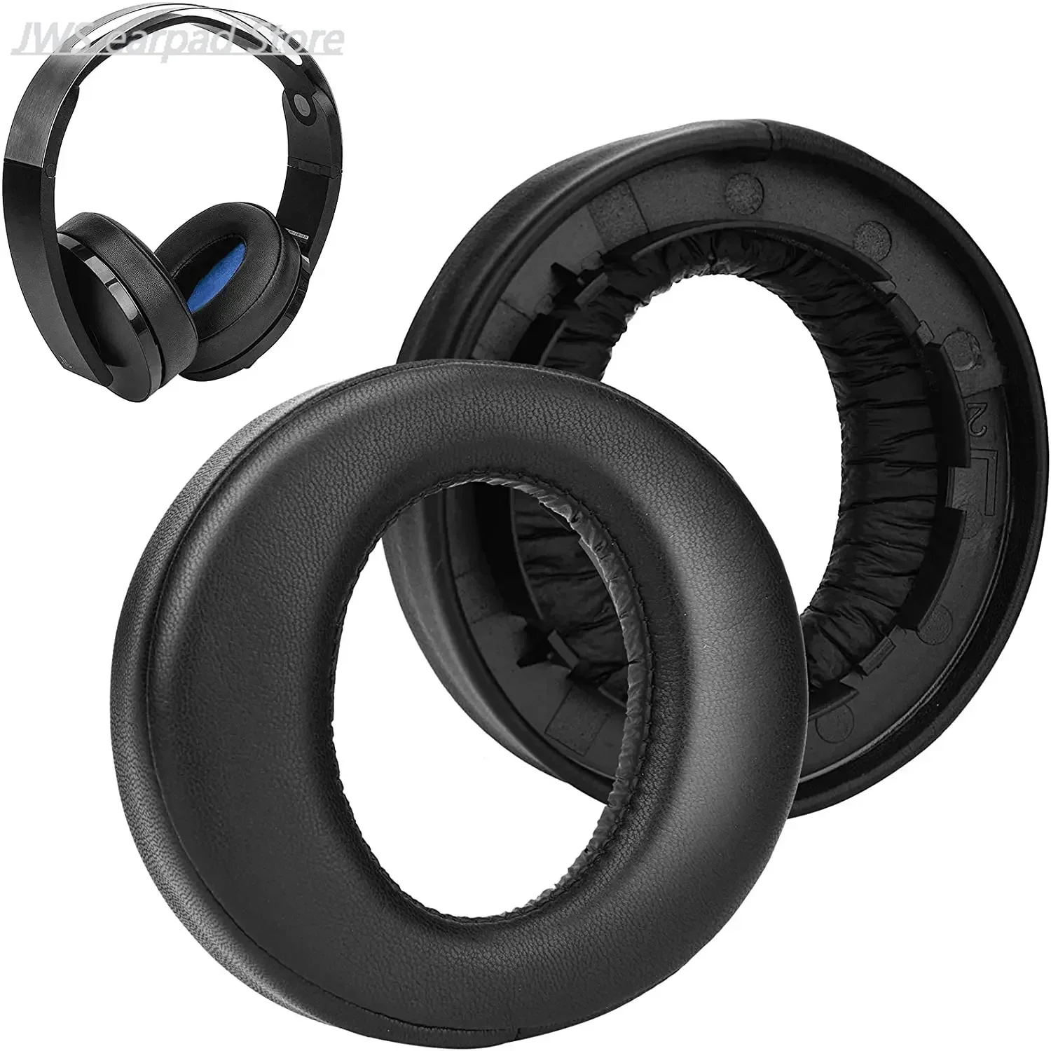 Ear Pad For sony Platinum PlayStation 4 PS4 7.1 CECHYA-0090  Headphone Ear Pads Cushion Cover PU Leather Ear Pads Earmuff