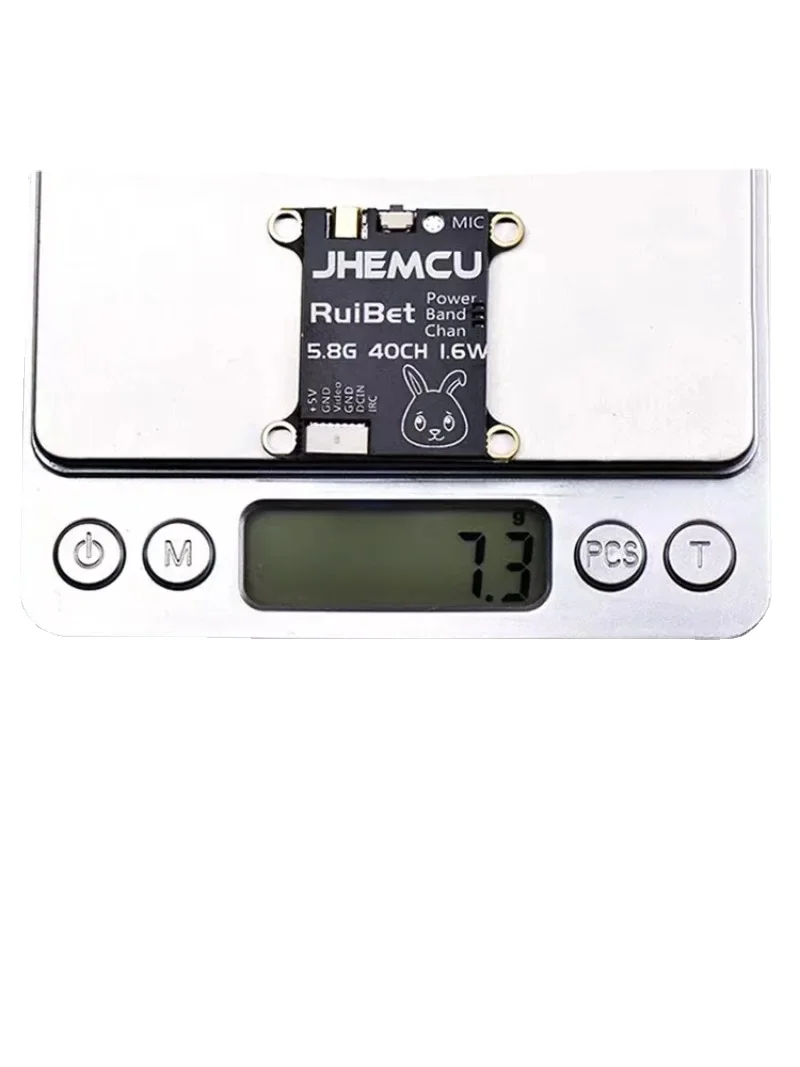 JHEMCU RuiBet Tran-3016W 5.8G 1.6W 40CH PitMode 25mW 200mW 400mW 800mW 1600mW Adjustable VTX 2-6S 30X30mm Drones Accessories view 2
