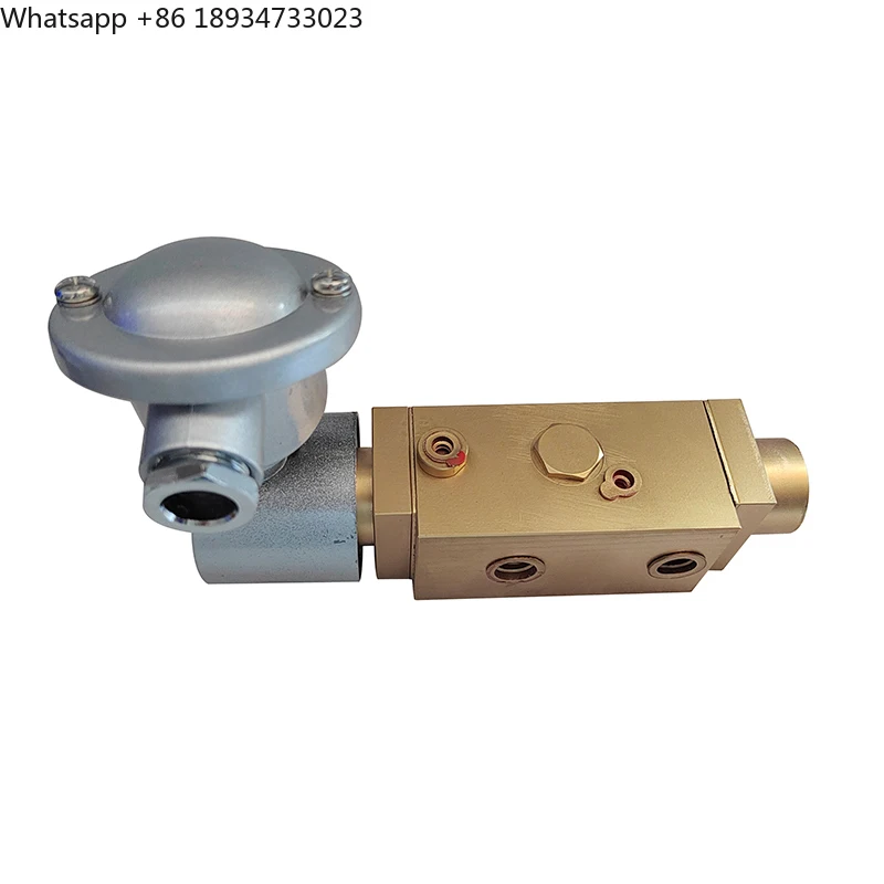 Tanabe Solenoid Valve Magnetic Unloader Valve Model H63 Ship Air Compressor Parts 6 Months Warranty High/Low/Normal Temperature