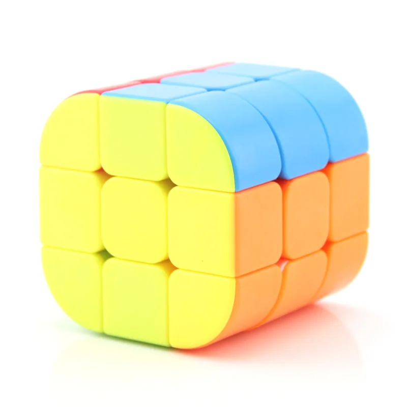 FanXin Barrel 3x3x3 Magic Cubes Stickerless Educational Puzzle Toys Magic Cubes For Kids Children Cubo Magico