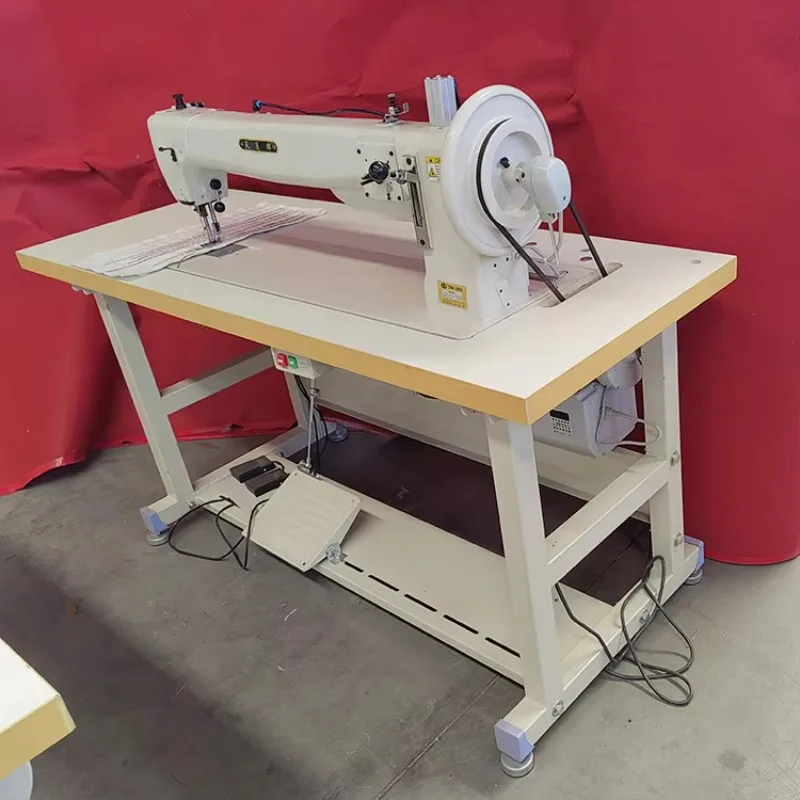 High Speed Desktop Mechanical Handheld Embroidery Industrial Lockstitch Single Sewing Machine with Complete Accessories