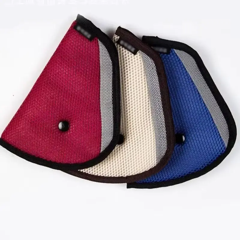 

Car Accessories Car Anti Neck Children's Seat Belt Adjuster, Triangle Fixing Clip, Protective Plate, Shoulder Guard Cover