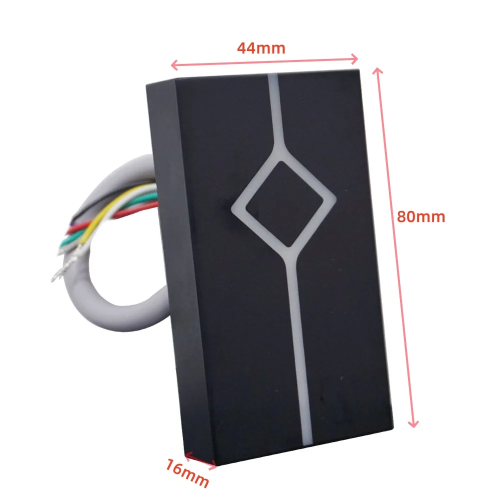 RFID 출입 통제 카드 리더기 125KHz 위건드 26/34, IP67 방수, 중국식 도어 보안 시스템, 중국식