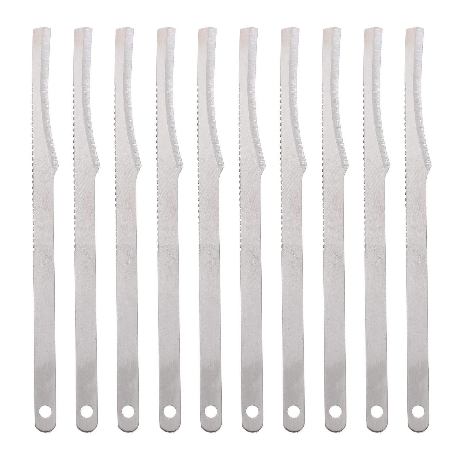 10개입 발 각질 제거기 스테인리스 페디큐어 도구 전문가용 각질 제거기 네일 트리머 발 관리 용품