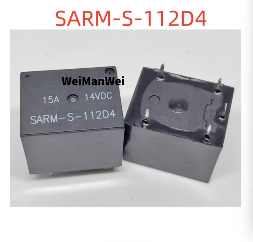 15 piezas de relés nuevos de 5 pines y 15A Sarm-S-112D4/124D Sarm-Tj-112D T73C de baja resistencia