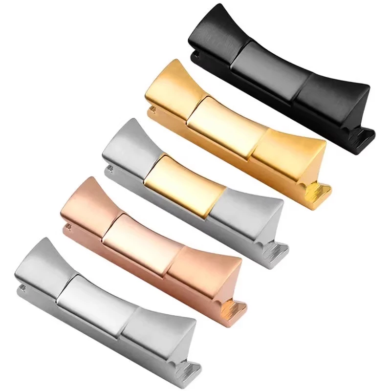 حزام ساعة رولكس دايتونا ديت جست مناسب تمامًا، حزام ساعة معدني، موصل محول لـ Submariner Cellini