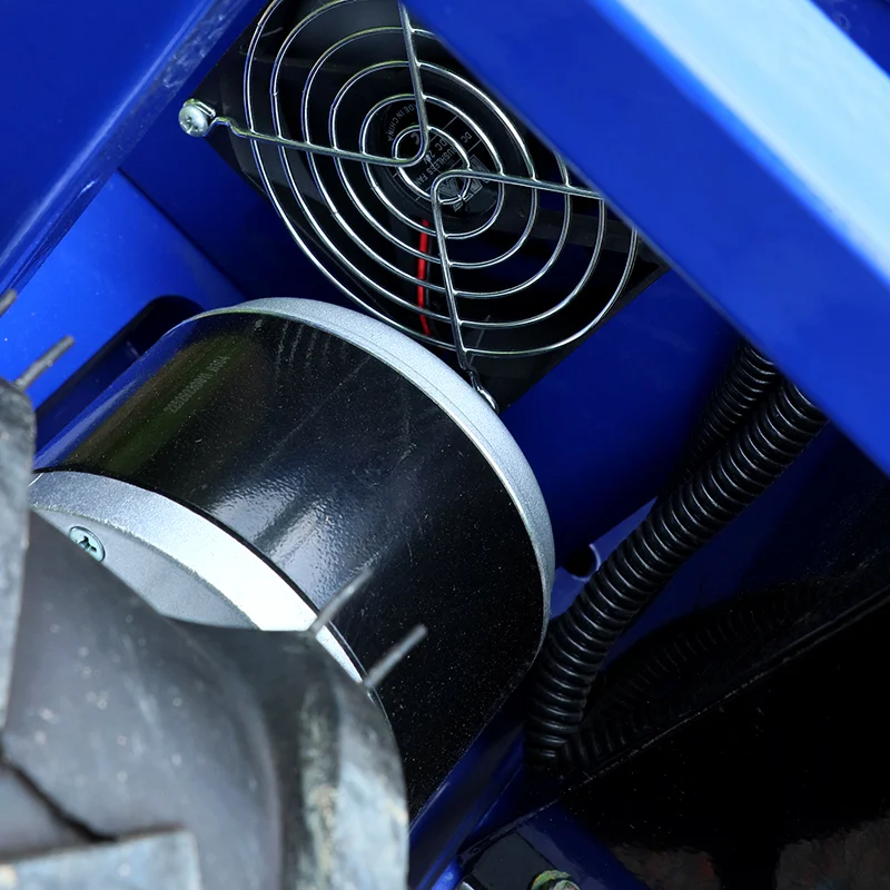 تخصيص 500 مللي متر عرض القطع الصغيرة التحكم عن بعد متعددة الوظائف روبوت أربع عجلات جزازة العشب لقص العشب #6