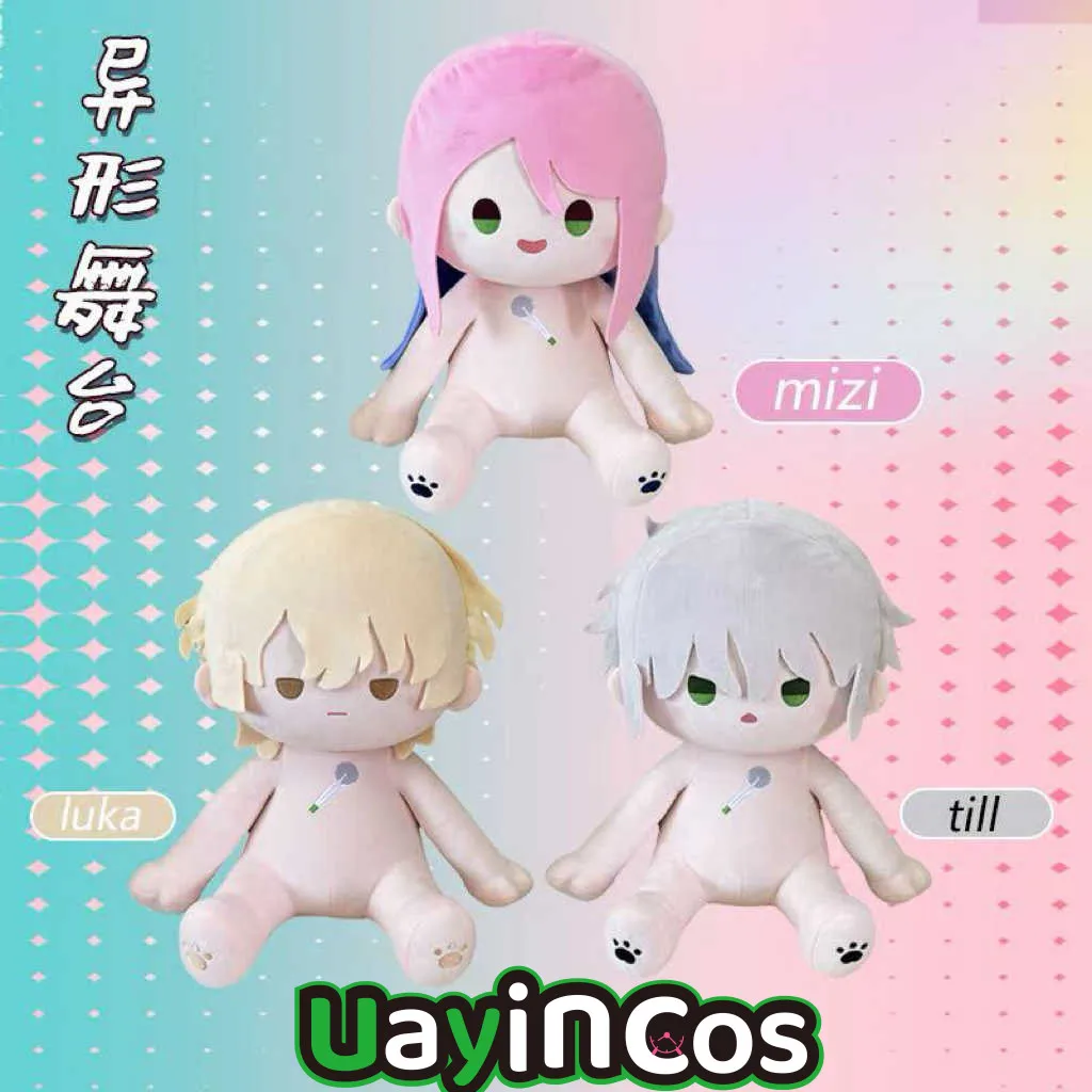 

40 см Alien Stage Ivan Luka Mizi Till Stuffed Plushies Плюшевая хлопковая кукла Одежда Мягкая подушка Аниме Фигурка Игра Игрушка Детский подарок