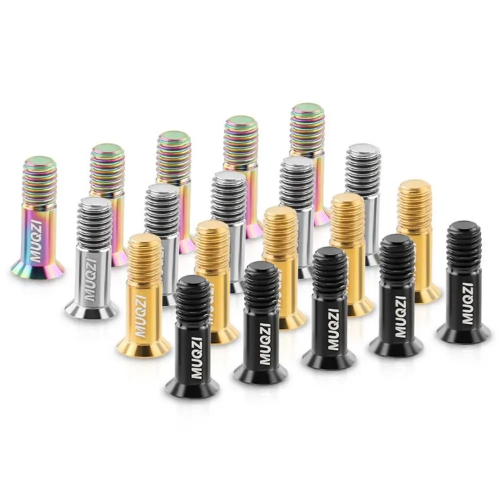 

2PCS Titanium Alloy Rear Derailleur Jockey Wheel Screws Fixed Bolts M5 Screws Rear Derailleur Pulley Fixing Bolts