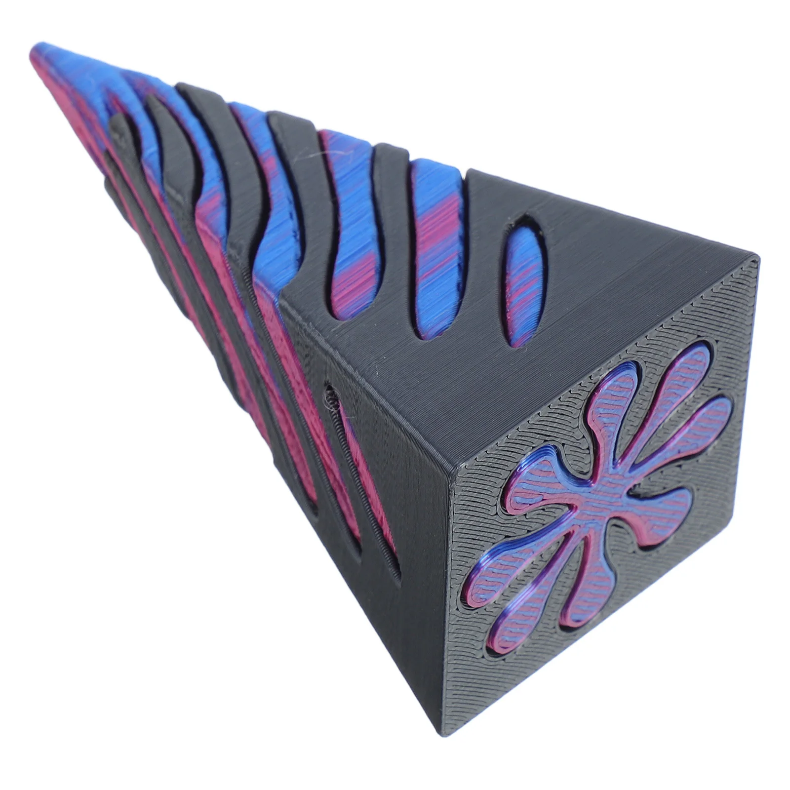 

Spiral Cone Fidget 3D Printed Spiral Illusion Desk Relaxation Passthrough Impossible Pyramid Stress Relieving Impossible Cone