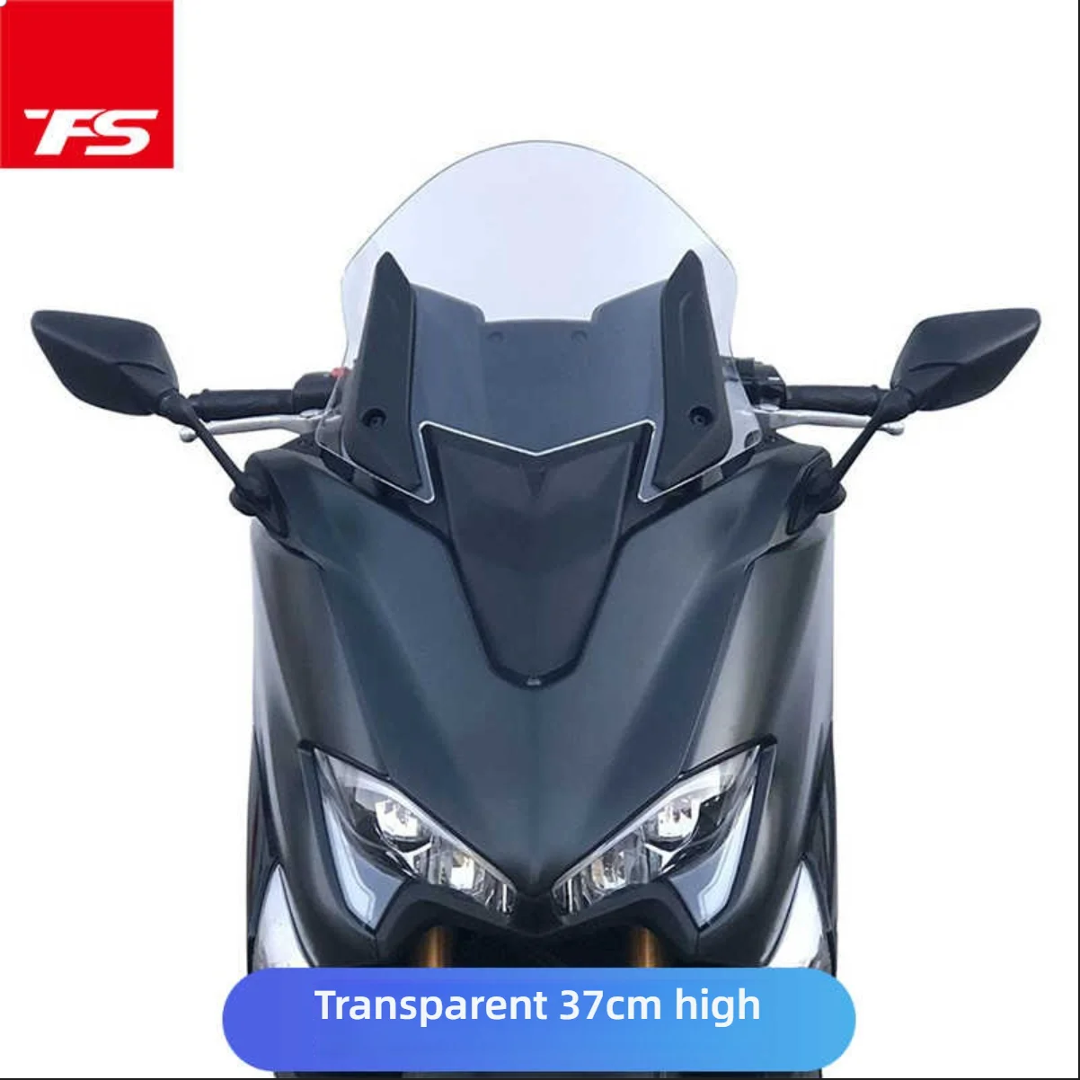 【Perfect fit】For Yamaha TMAX560 TMAX530DX/SX modified front windshield with high windshield inlet glass
