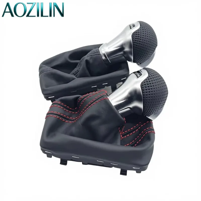 AOZILIN LED Illuminated Electronic Gear Shift Knob DSG Auto Transmission Light Display Replacement Shifter Handle