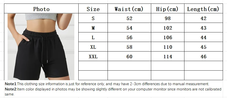 Damen-Sporthose mit Vordertasche und Kordelzug für Freizeit, Laufen und Training, Reine Baumwoll-Shorts – Detail 1