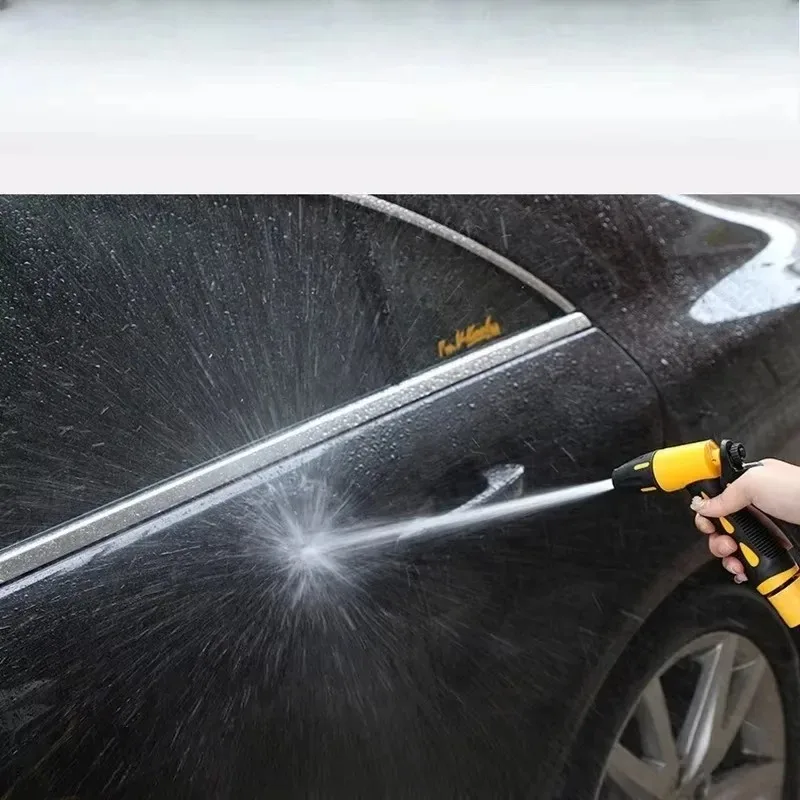 

For Home Garden Vehicle Cleaning Tools Universal Car Wash Kit High Power Spray Gun with Flexible Hose and Quick Connector