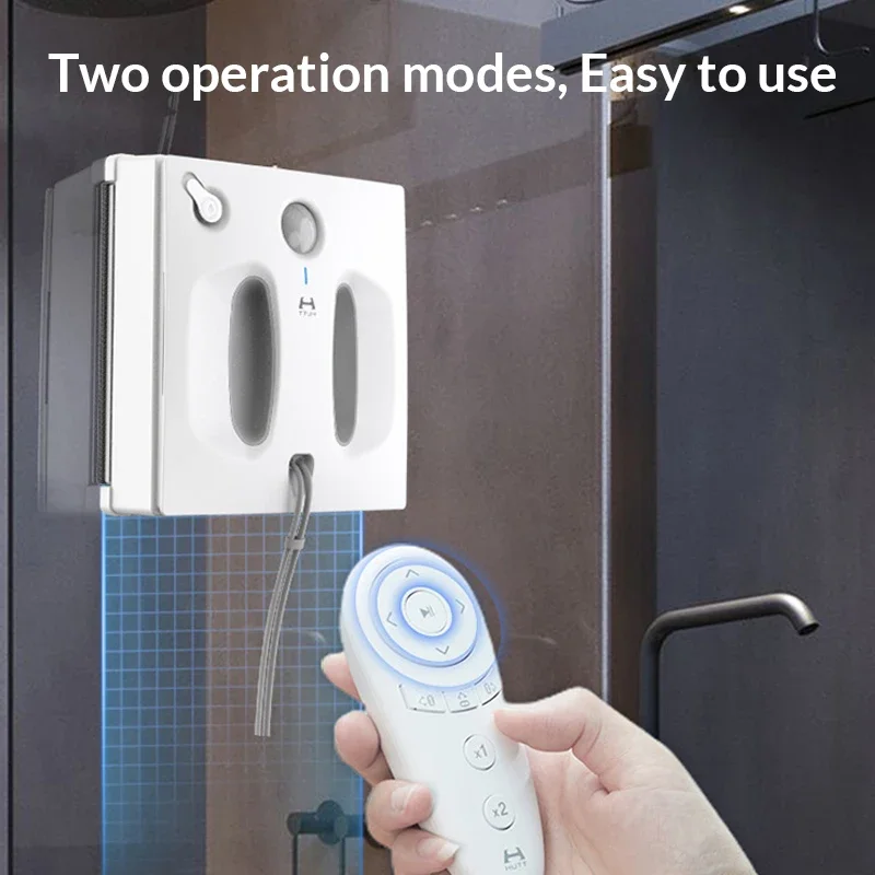 HUTT W66 Smart Window Cleaning Robot Electric Glass Vacuum Cleaner for Home