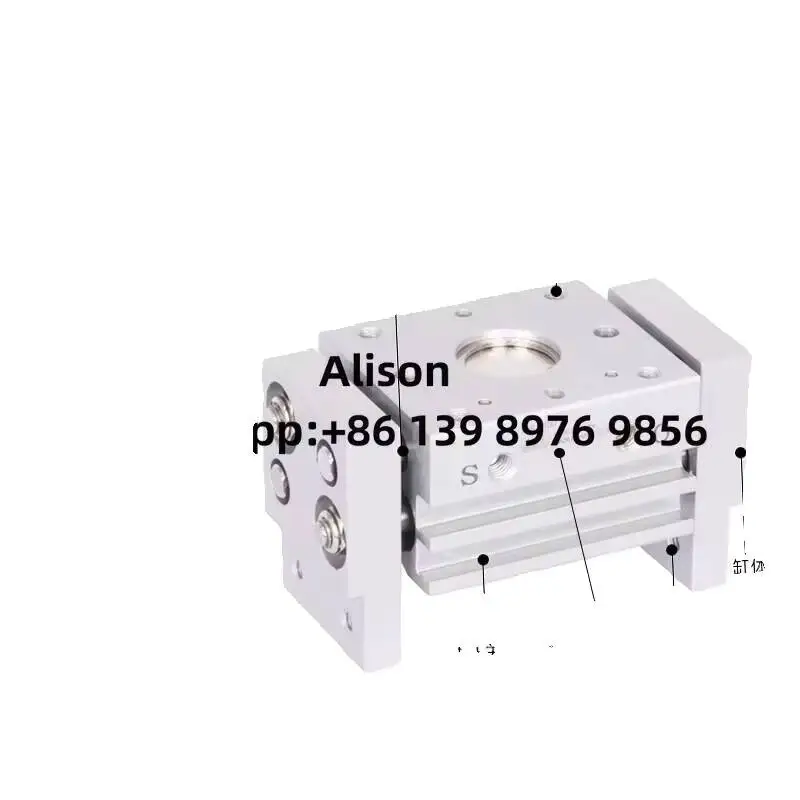 original finger cylinder parallel jaw MHL2-10D 16D 20D25D32D40D/D1/D2 MHL2-10D  MHL2-16D MHL2-20D MHL2-25D  MHL2-32D  MHL2-40D