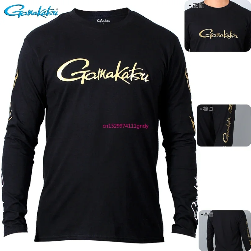 2023 ربيع الخريف الصيد التي شيرت طويلة الأكمام الجولة الرقبة تنفس الصيد العلوي التجفيف السريع المضادة للأشعة فوق البنفسجية الملابس لصيد الأسماك #1