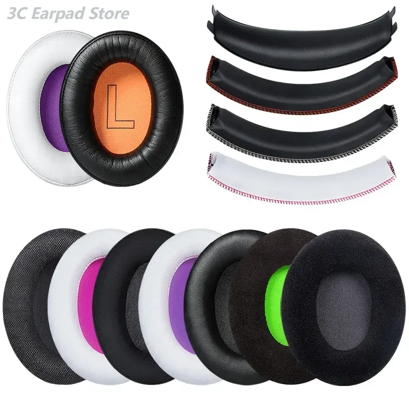 Ear Pads Suitable for HyperX Cloud Core / Stinger / Flight / FlightS / Alpha / Silver / X / Pro  Headphone Headband Head beam