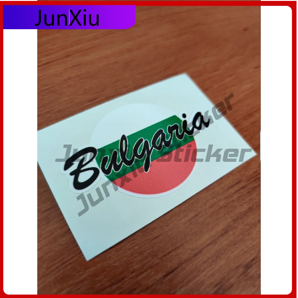 

Bulgaria Round Sticker High Quality Auto Accessories For Car Fridge Scratch Cover Decoration Auto Accessories Exterior Vinyl