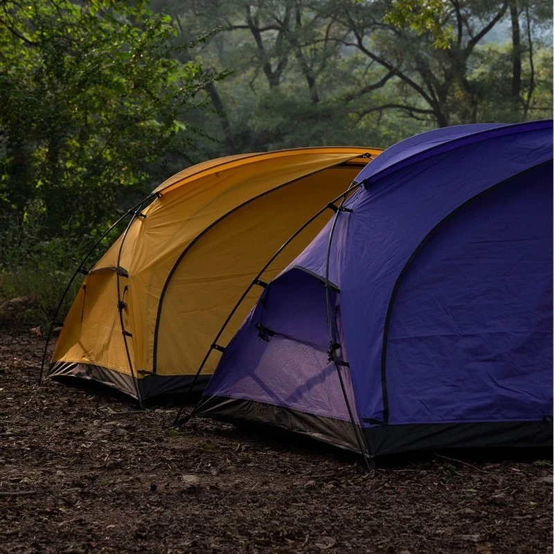 Tienda de campaña doble para acampar al aire libre, modelo SWS Morning Dew, ligera, ideal para senderismo, con protección solar, impermeable y con mosquitera interior.