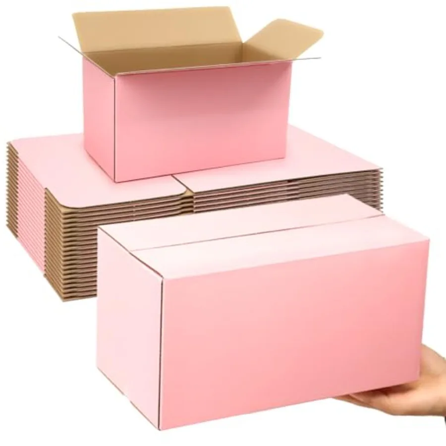 

Картонные коробки для отправки почтой 11x6x6 дюймов, средние, 30 штук в упаковке, гофрированные, для упаковки товаров малого бизнеса