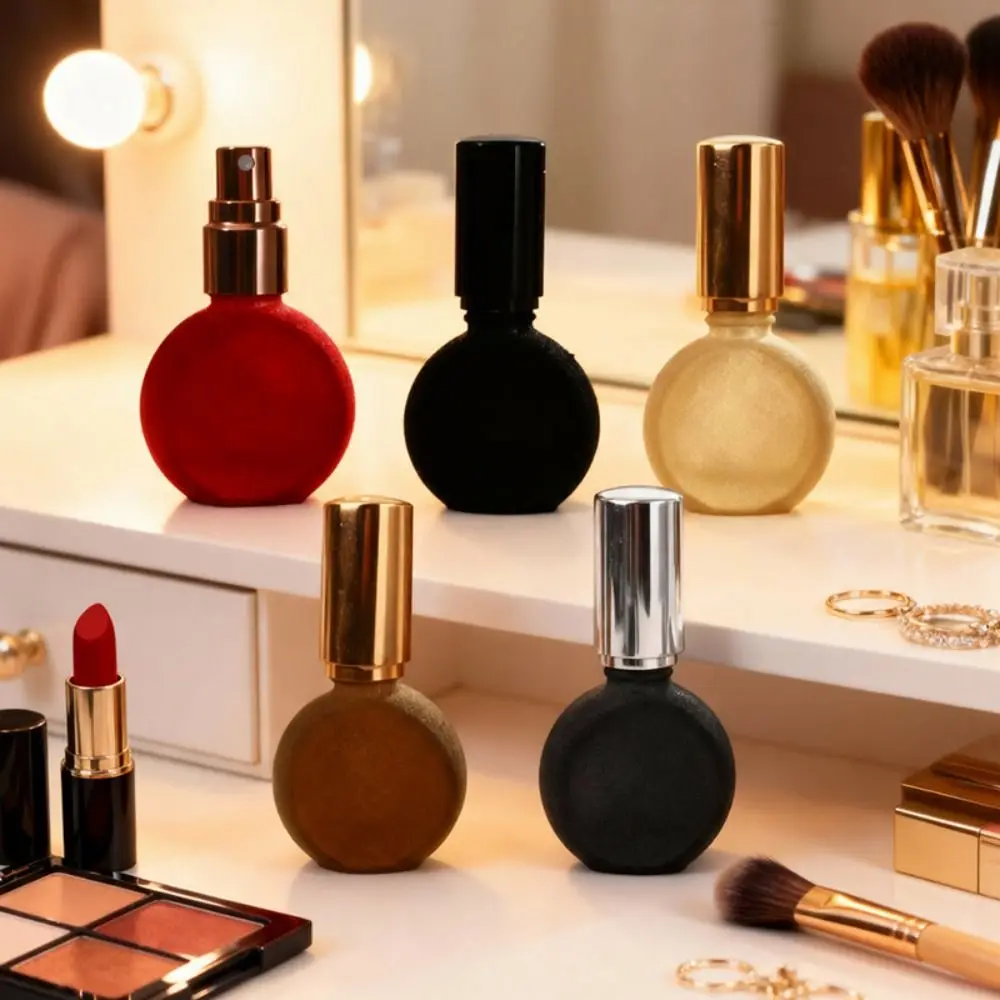 5 ml Beflockung Parfüm Zerstäuber Tragbare Flüssigkeit Kosmetik Behälter Mini Leere Parfüm Frau Feinen Nebel Sprühflasche für Reisen