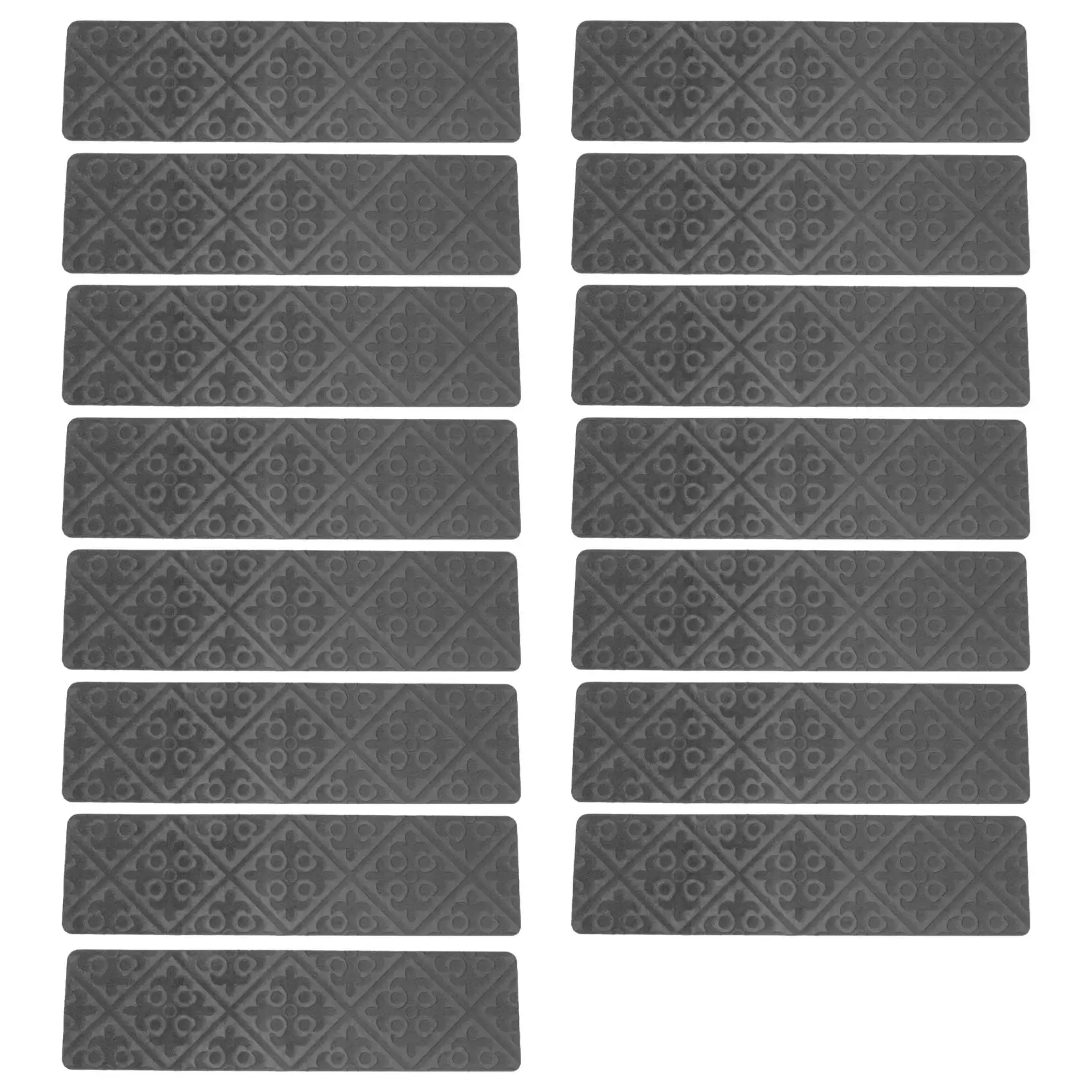 ABSJ-Stair Treads Carpet Non-Slip Indoor Set Of 15 Stair Runners For Wooden Steps Modern Stair Treads Rugs, 8X30inch