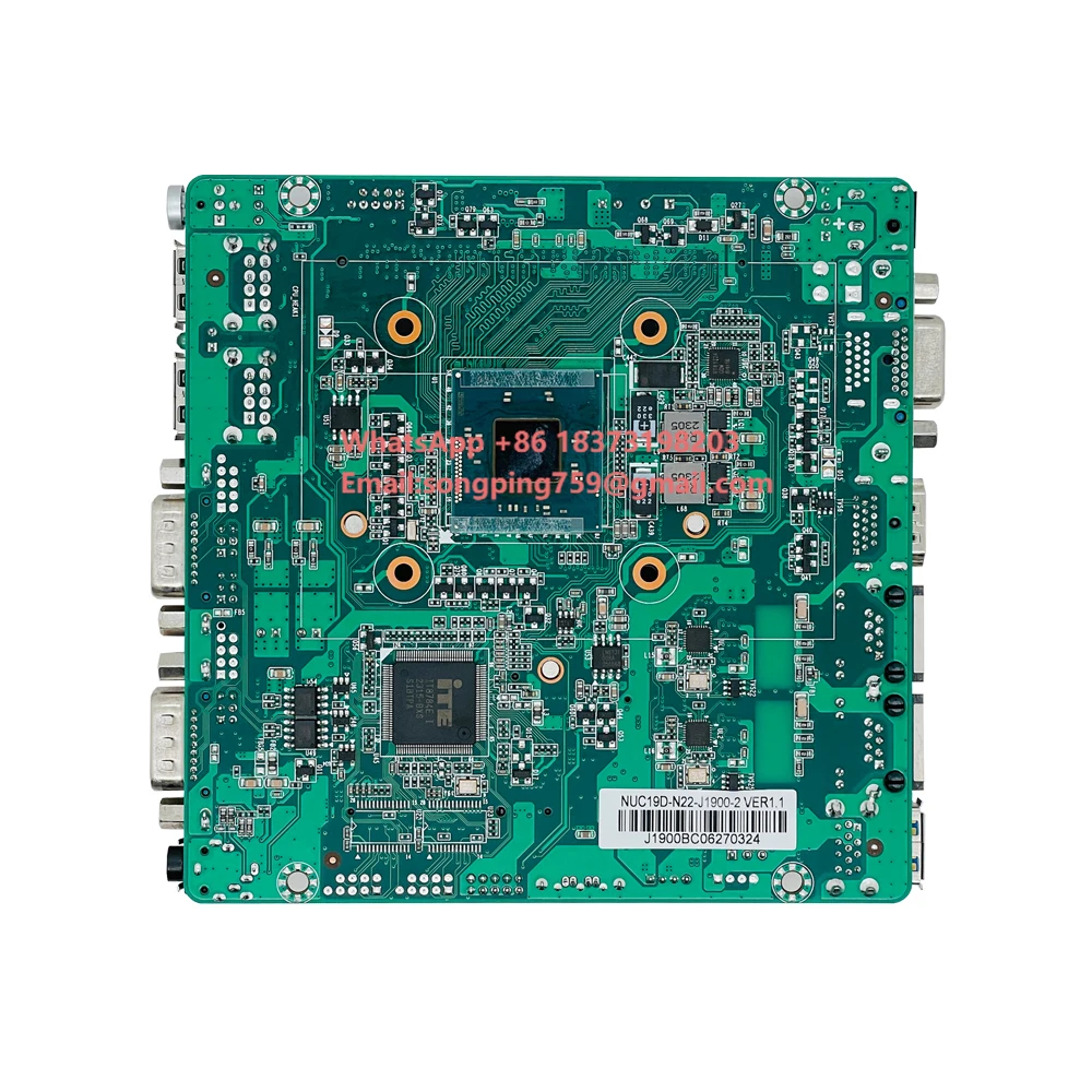 

In tel Nano ITX Motherboard Fanless 120x120mm Embedded Mini PC Board for Industrial Control Robotics