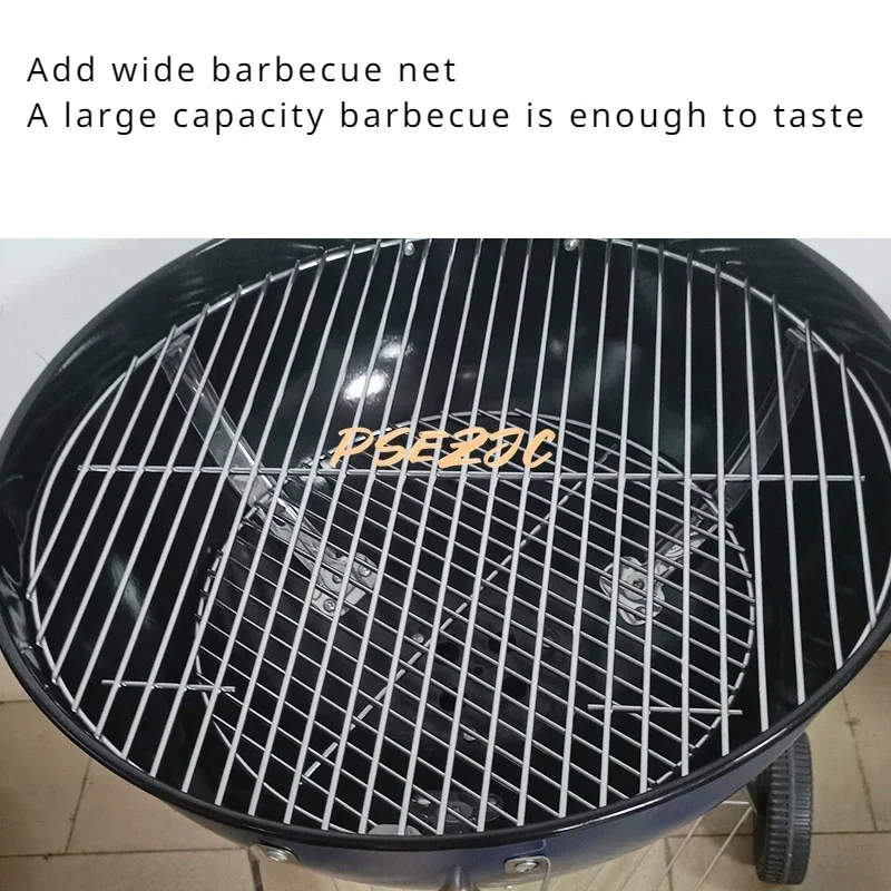 22.5-inch Home Outdoor Simple Deep Bottom Three Legged Barbecue Charcoal Oven Easy To Installation and Cleaning Convenient