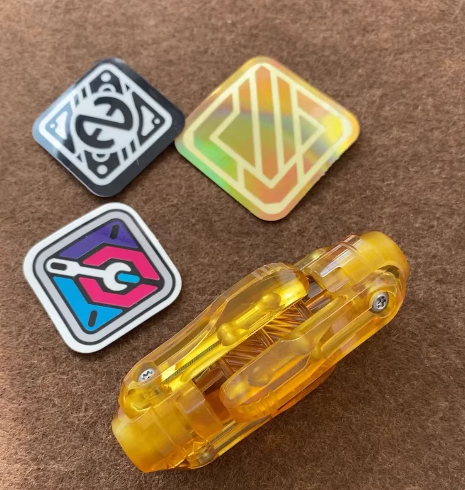 Used EDC Chao Play Society Pei Laser fidget slider Decompression toys